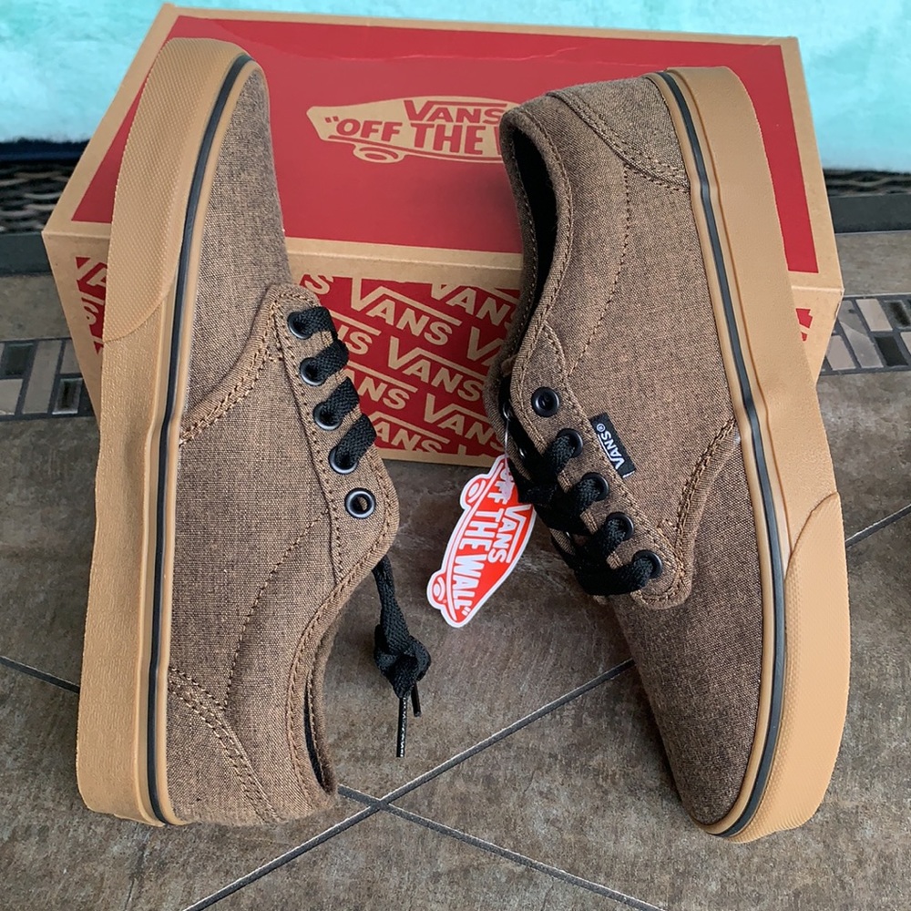VANS ATWOOD F17 TEXTILE BROWN/GUM WMNS - Picture 8 of 14
